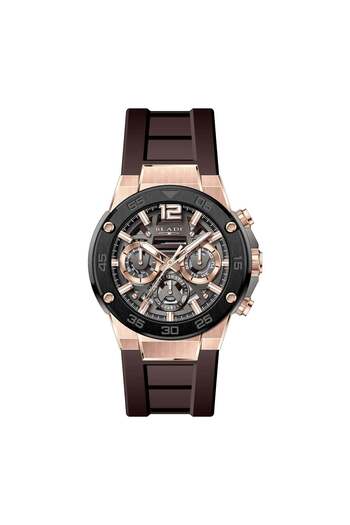 Blade Swift Sunset 3667 G 5 QGO SS & Silicone Strap Multifunction Men's Watch