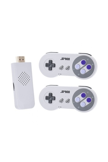 FOXMAG24 Game console, for PC or TV, with two wireless joysticks, 5000 games installed, HD compatibility