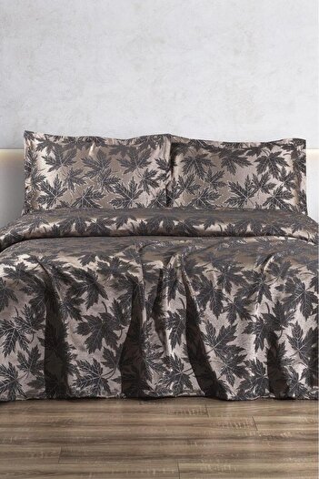 Çeyiz Diyarı Plane 3 Piece Double Pique Set 230X250 Anthracite