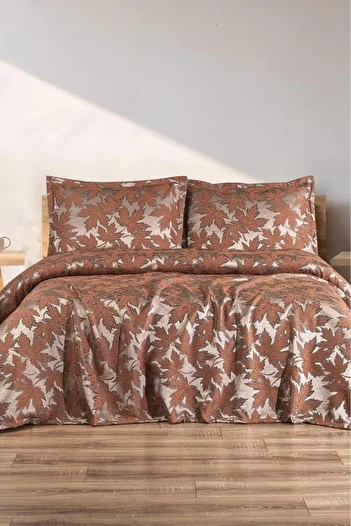 Çeyiz Diyarı Plane 3 Piece Double Pique Set 230X250 Orange