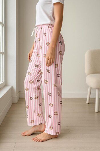 STELLAPİNK Kadın Pijama Tek Alt