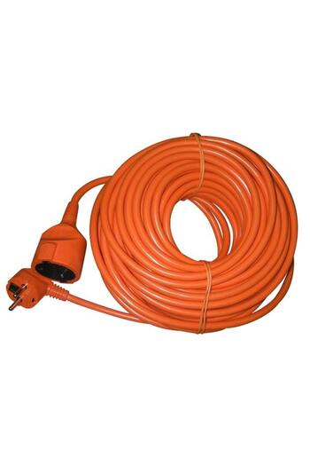 Samus Prelungitor 1 priza Schuko, 10 m, 3680 w, 3 x 1,5 mmp, IP 20,1 PO 10 -3680 (Portocaliu)