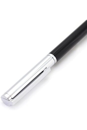chase plus Ballpoint Pen, Metal Ball Pen with Clip, Medium Point with Blue Ink Refill, Luxury Ball P