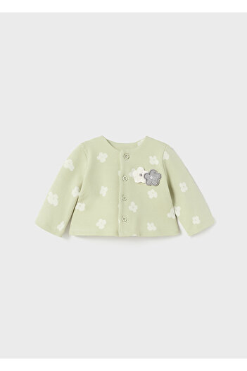 MAYORAL Winter Baby Girl Body Skirt Jacket Set Green