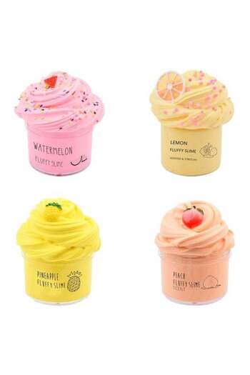 Raffine 4-Piece Non-Sticky Stress Relief Toy Set