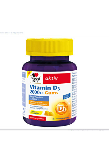 Doppelherz Vitamin D3 2000 IU x 40 jellybeans