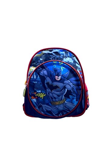 OEM Preschool Backpack, Batman, 2 Compartments, 30x26x16
