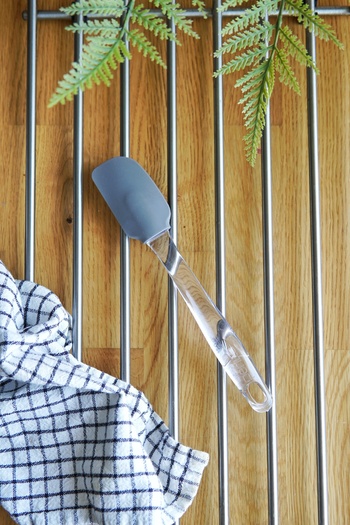 EVLE Silicone Spatula L Size, 25 Cm, Platinum Silicone