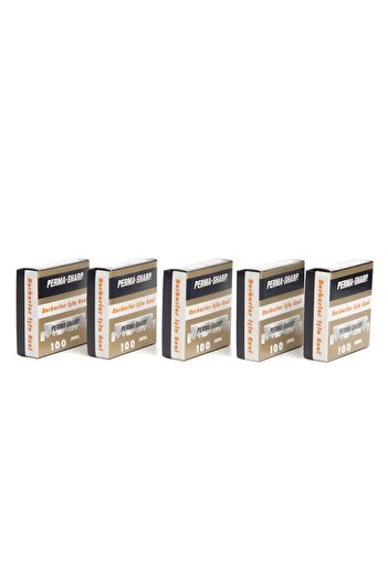 Permasharp Perm Sharp Barber Razor Broken 100 Pieces 5 Packs Special Wholesale Fiat Billed