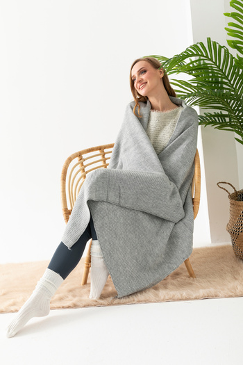 T Crazy T-Crazy Soft Plush Tv Blanket, Knitwear Sofa Accessory Tv Blanket, Soft Touch