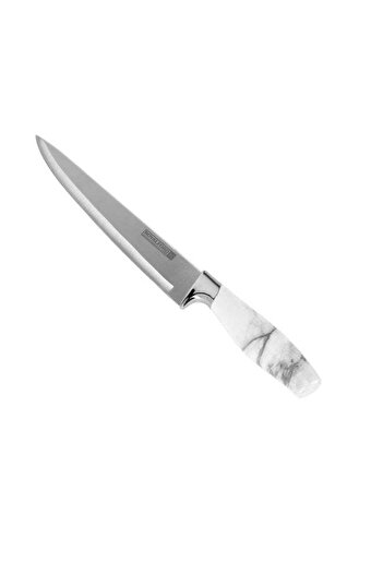 ROYALFORD Marble Designed Slicer Knife Silver/Black 8inch