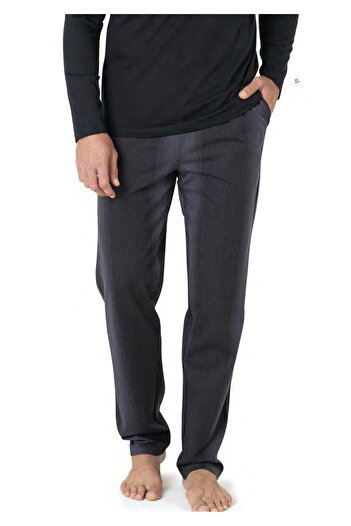 Pierre Cardin Men's New Season Long Sleeve Plain Cotton Pajama Set Ch.Pc.6.095.C0