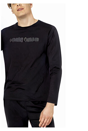 Pierre Cardin Men's New Season Long Sleeve Cotton Pajama Set Ch.Pc.6.093.C0