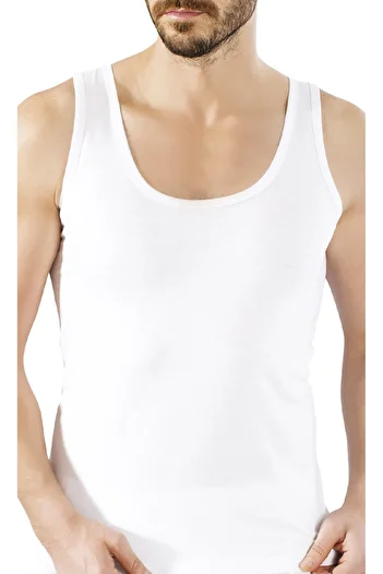 LÜXDRM 6 Pieces 100% Cotton Combed Cotton Strap Undershirt