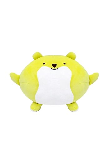 Generic DAISO Eng - Hug Pillow -Sphere Yellow/White