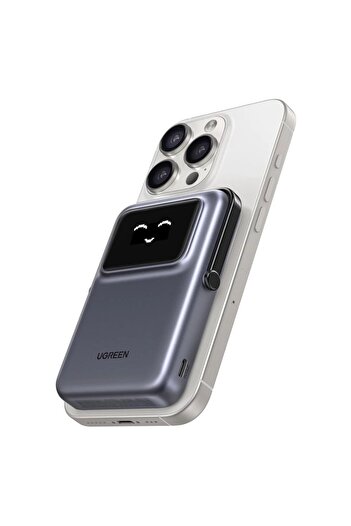 Ugreen Magnetic Powerbank 5000mAh Uno PB571 USB-C gray