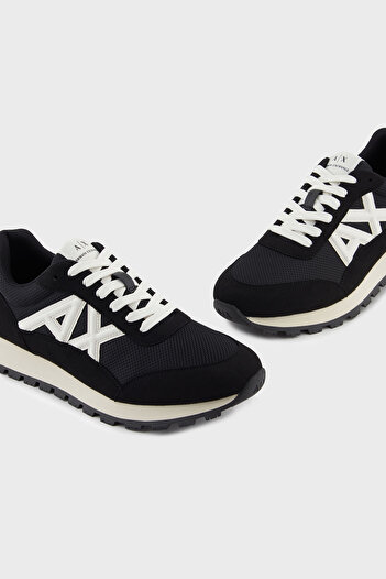 Armani Exchange Logolu Süet Detaylı Sneaker Ayakkabı Erkek AYAKKABI XM001960 AF19388 MC024