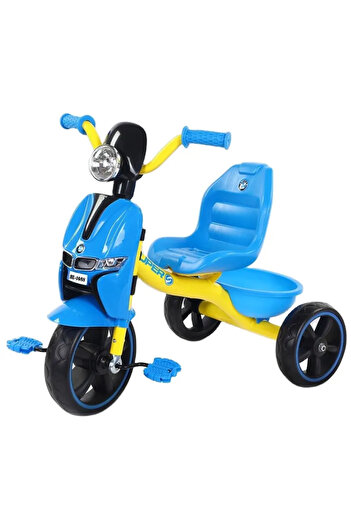 Toybox Tricycle For Toddlers, Kids Trike For 2-5 Years, Three Wheel Bike With Basket, Blue