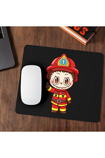 OEM Mousepad Labubu Pompier