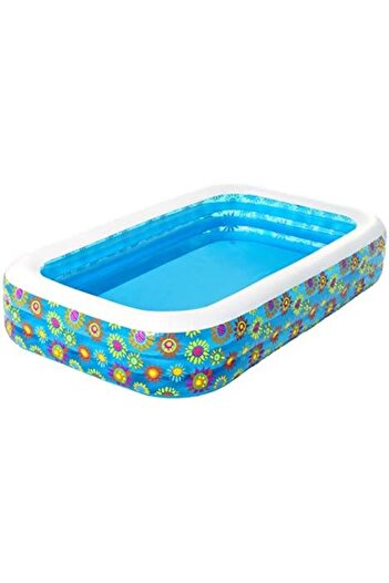 BESTWAY Happy Flora 3.05 m Inflatable Family Pool