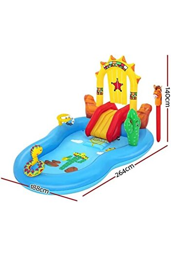 BESTWAY 8'8" x 6'2" x 55"/2.64m x 1.88m x 1.40m Wild West Play Center