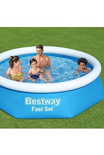 BESTWAY حوض سباحة سريع التركيب 244×61 سم