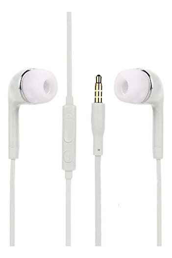Generic In-Ear Wired Earphones White