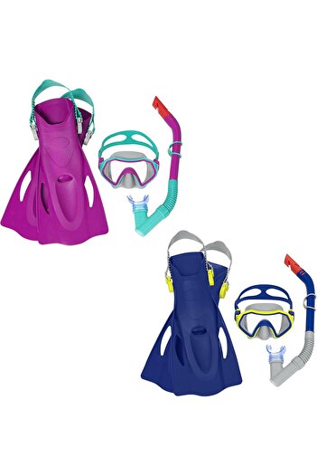 BESTWAY Hydro-Swim Firefish Snorkel Set, 2 Assorted Colors, One Piece Sold Separately