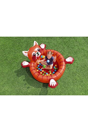 BESTWAY Playful Red Panda Ball Pit 107 × 94 × 58 cm 52702 (Ages 2+)