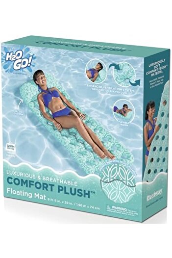 BESTWAY : Velvet Mat Comfort Pool Float Inflatable Lounge