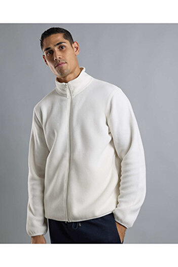 R&B Solid Jacket with Zipper Closure