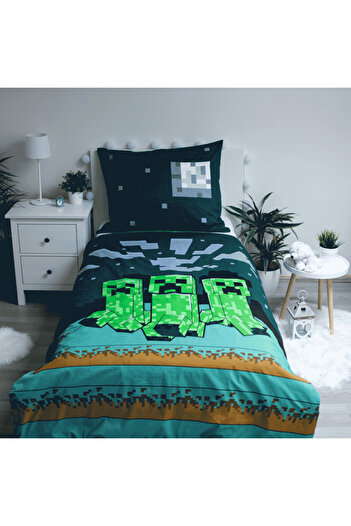 MINECRAFT Sssleep Tight bedding set 140×200cm, 70×90 cm