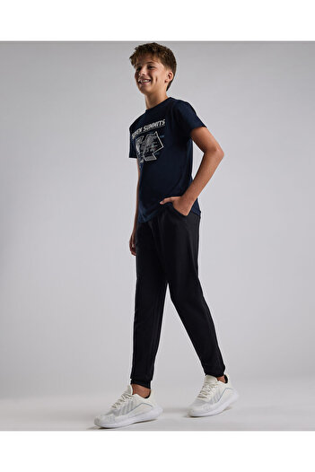 R&B Solid Joggers with Drawstring Waist