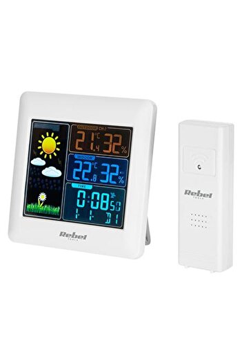 Rebel Wireless Weather Station URZ3498 with Outdoor Sensor