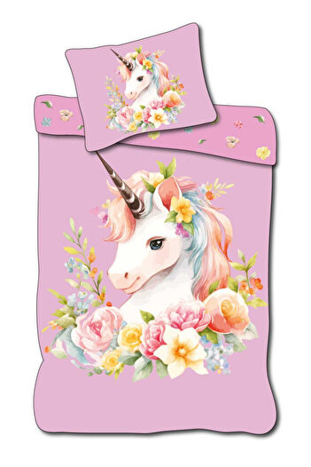 UNICORN Wreath bed linen cover 140×200cm, 70×90 cm