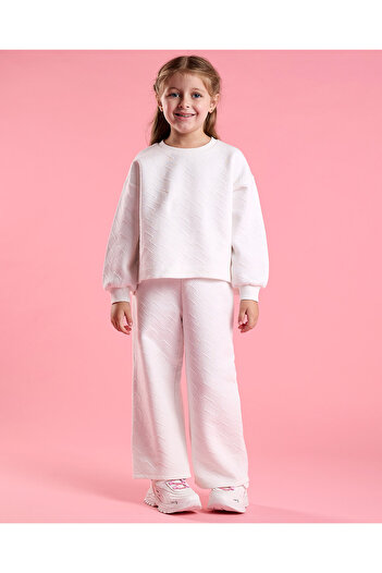 R&B Textured Sweatsuit Set