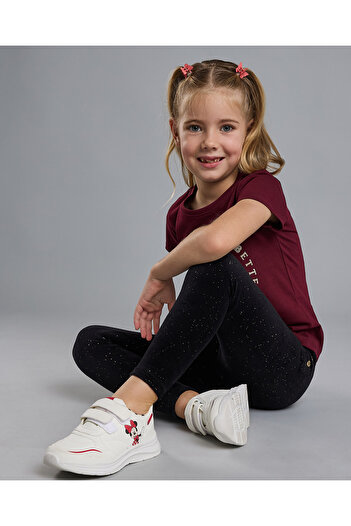 R&B Solid Skinny Pants with Elastic Waist