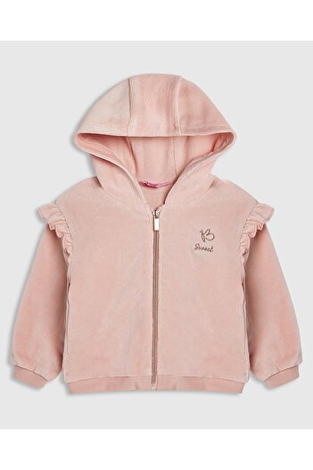R&B Embroidered Hooded Clothing Set
