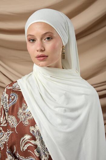 Silk Home Premium Combed Cotton Shawl 65002-05 Cream