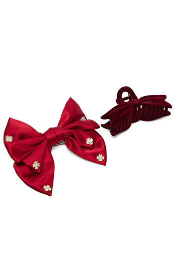 R&B 2 Pack Bow Hair Accessories