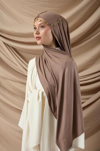Silk Home Premium Combed Cotton Shawl 65002-09 Dark Mink