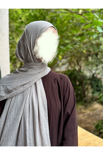 shalby Stone Hijab Cotton Crash Shawl