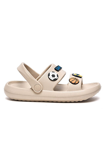 R&B Jibbitz Detail Comfort Sandals