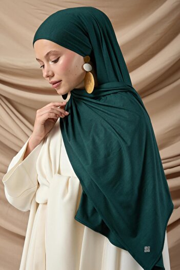 Silk Home Premium Combed Cotton Shawl 65002-21 Emerald