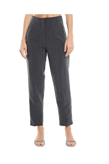 R&B Solid Carrot Fit Trousers