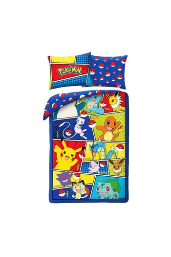 Pokemon Pokémon bedding cover 140×200cm, 70×90 cm