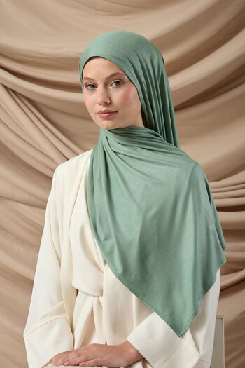 Silk Home Premium Combed Cotton Shawl 65002-57 Green