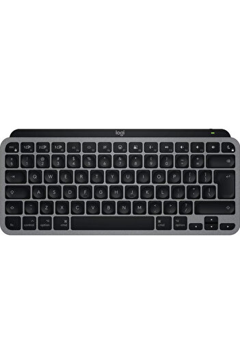 logitech MX Keys S Mini Keyboard for Mac, Bluetooth, US INTL Layout (Gray/Black)