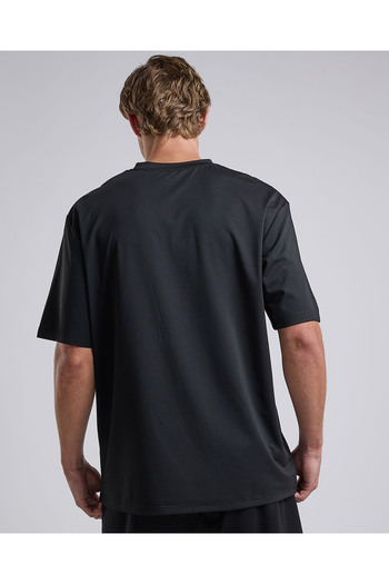 R&B Printed Active T-Shirt with Crew Neck and Short Sleeves