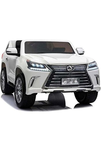 Toybox Electric Ride On Car Lexus LX570 With 4 Motors, 12V Battery With Remote Control, Lights Music